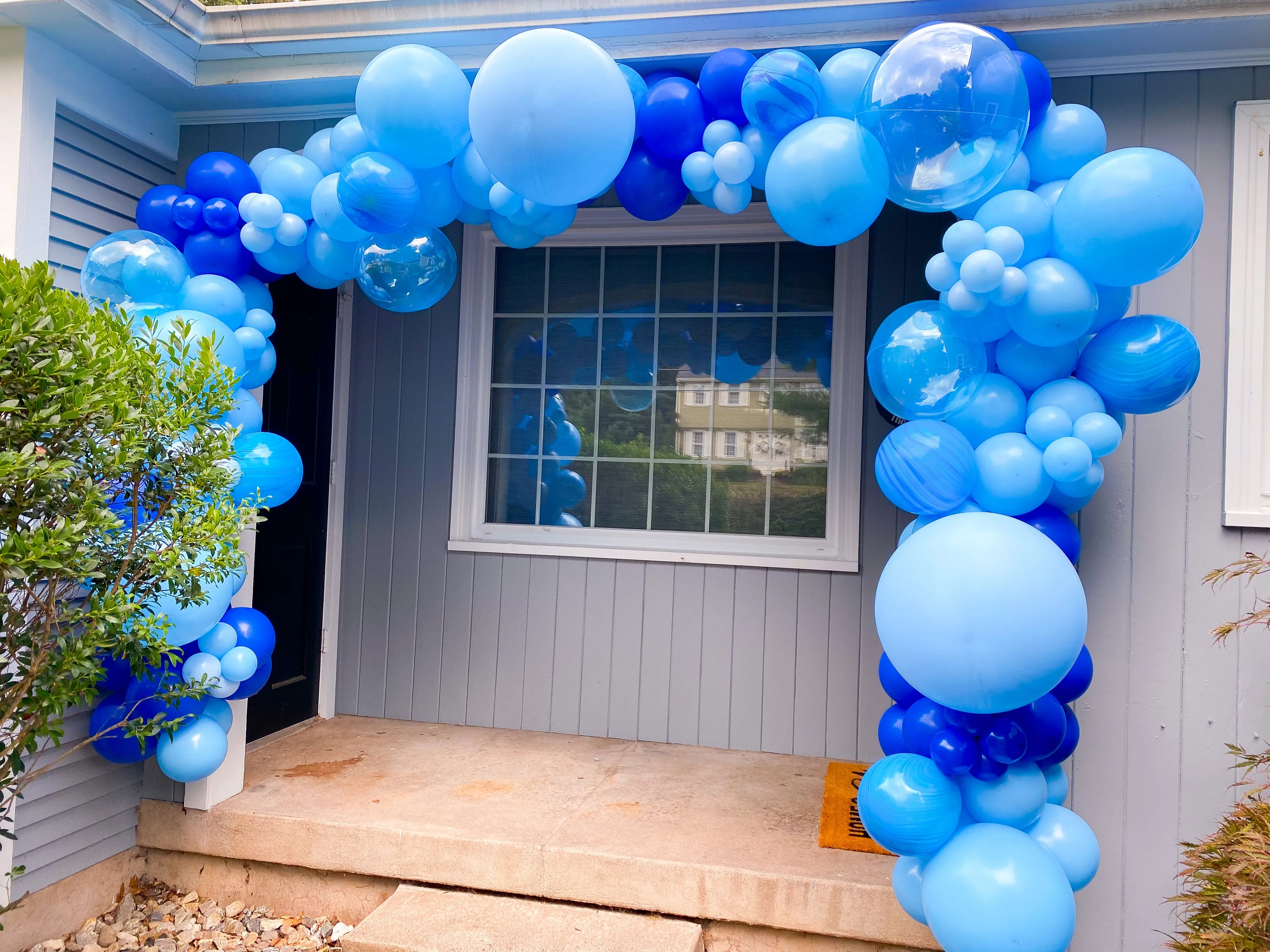 Balloon Garland Entryway Full Wrap