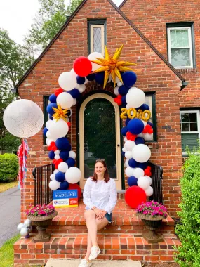 Balloon Garland Entryway Full Wrap