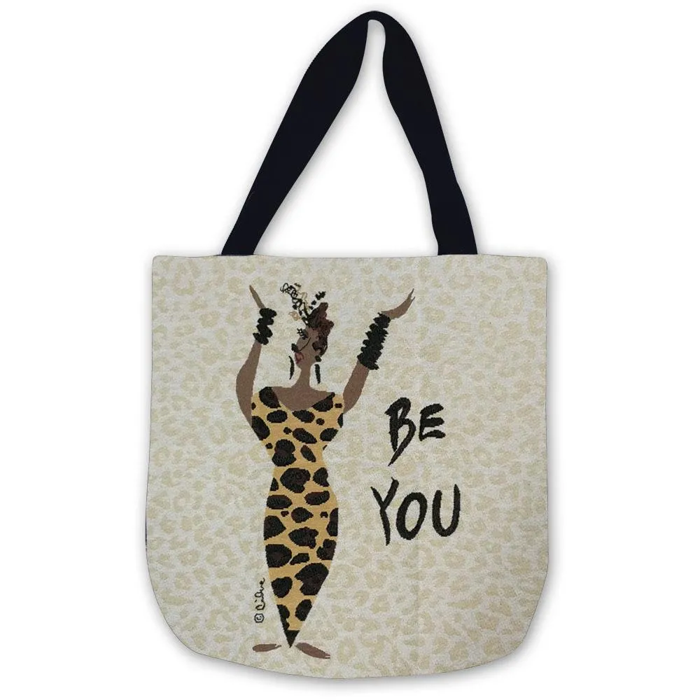 Be You Woven Tote Bag