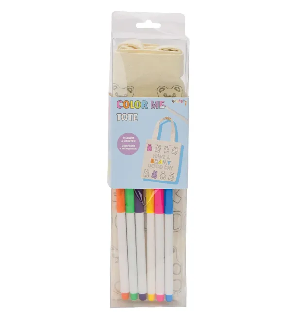 Beary Good Day Color Me Tote - iScream
