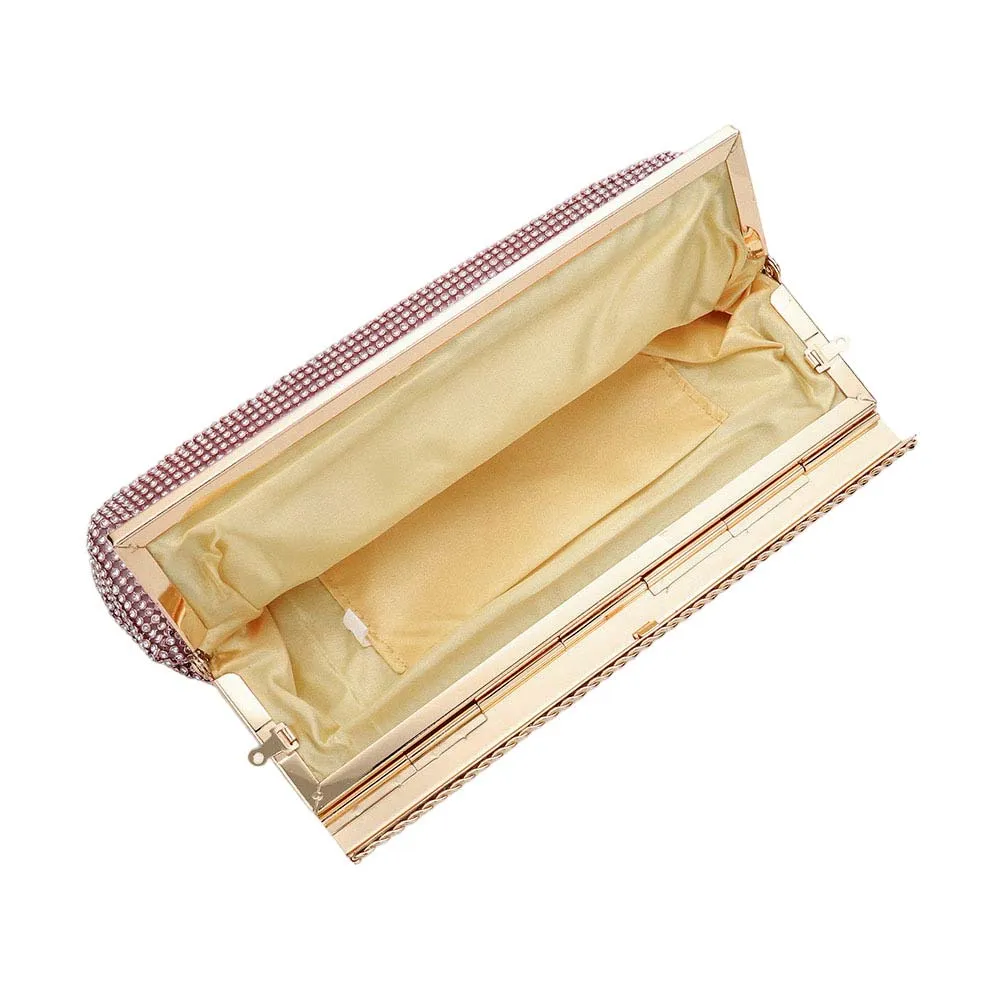 Bling Evening Clutch Crossbody Bag