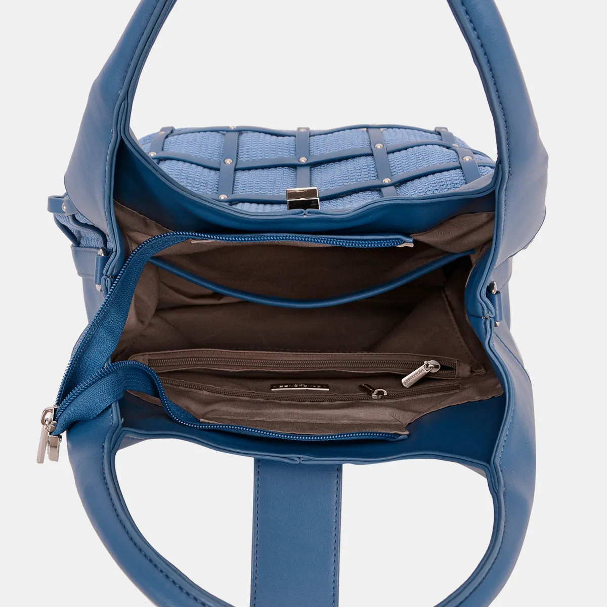 Blue Zone Planet |  David Jones Rivet Decor Handbag
