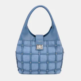 Blue Zone Planet |  David Jones Rivet Decor Handbag