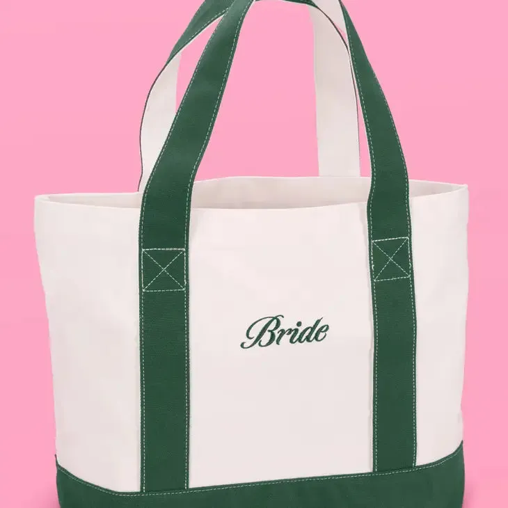 Bride Canvas Tote
