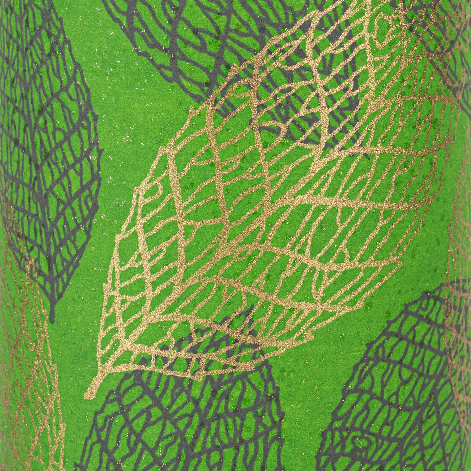 Bright Green Leaf Premium Japanese Tea Caddy