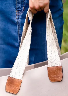 Carrie Versa Tote Interchangeable Straps - Woven - FINAL SALE
