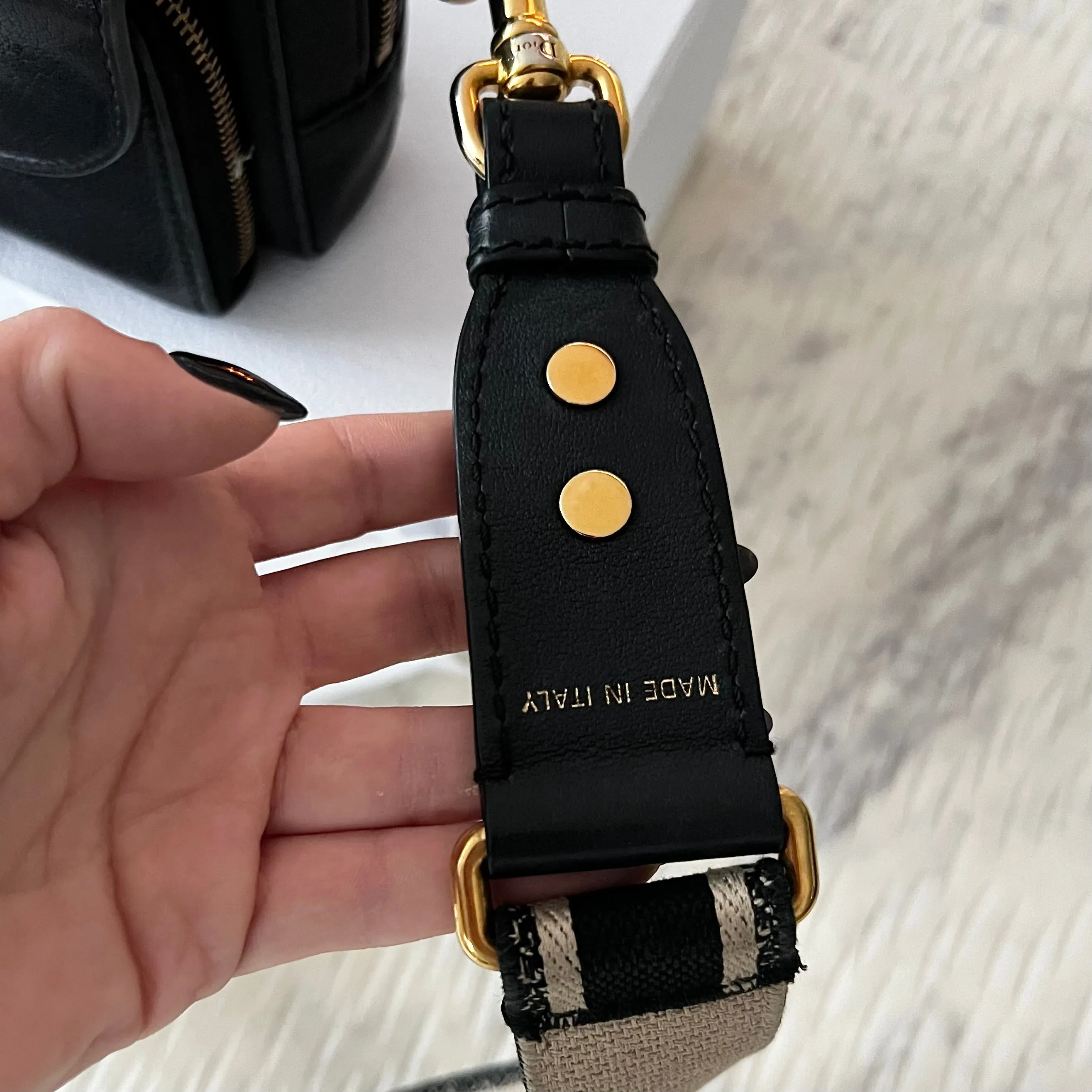 Christian Dior Saddle Double Pouch Luxury Designer Bag
