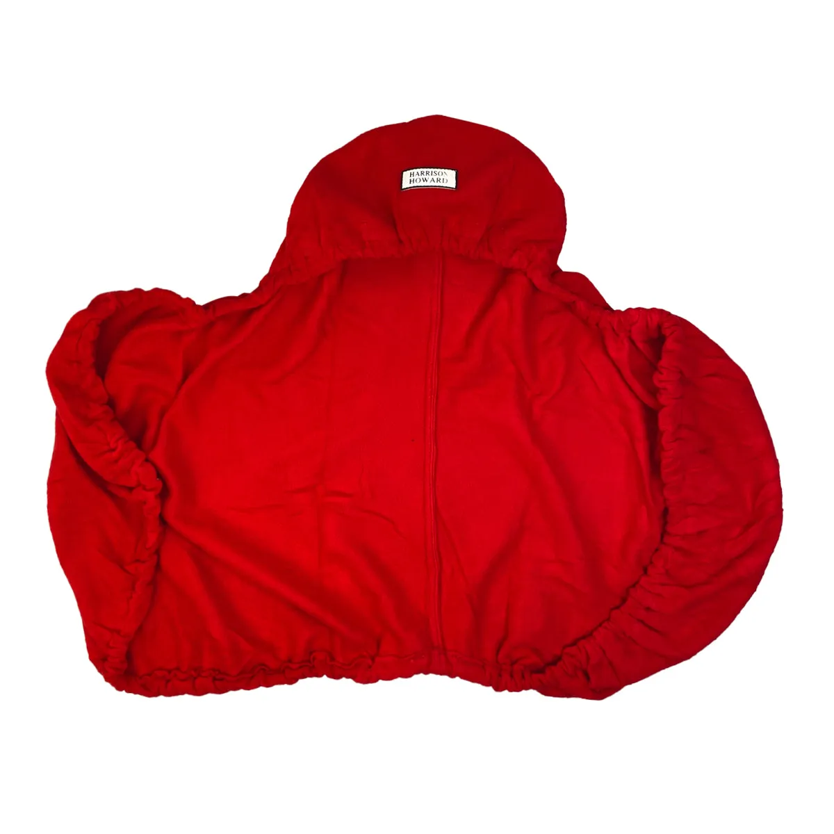 Harrison Howard Fleece Horse Saddle Cover in Red - One Size