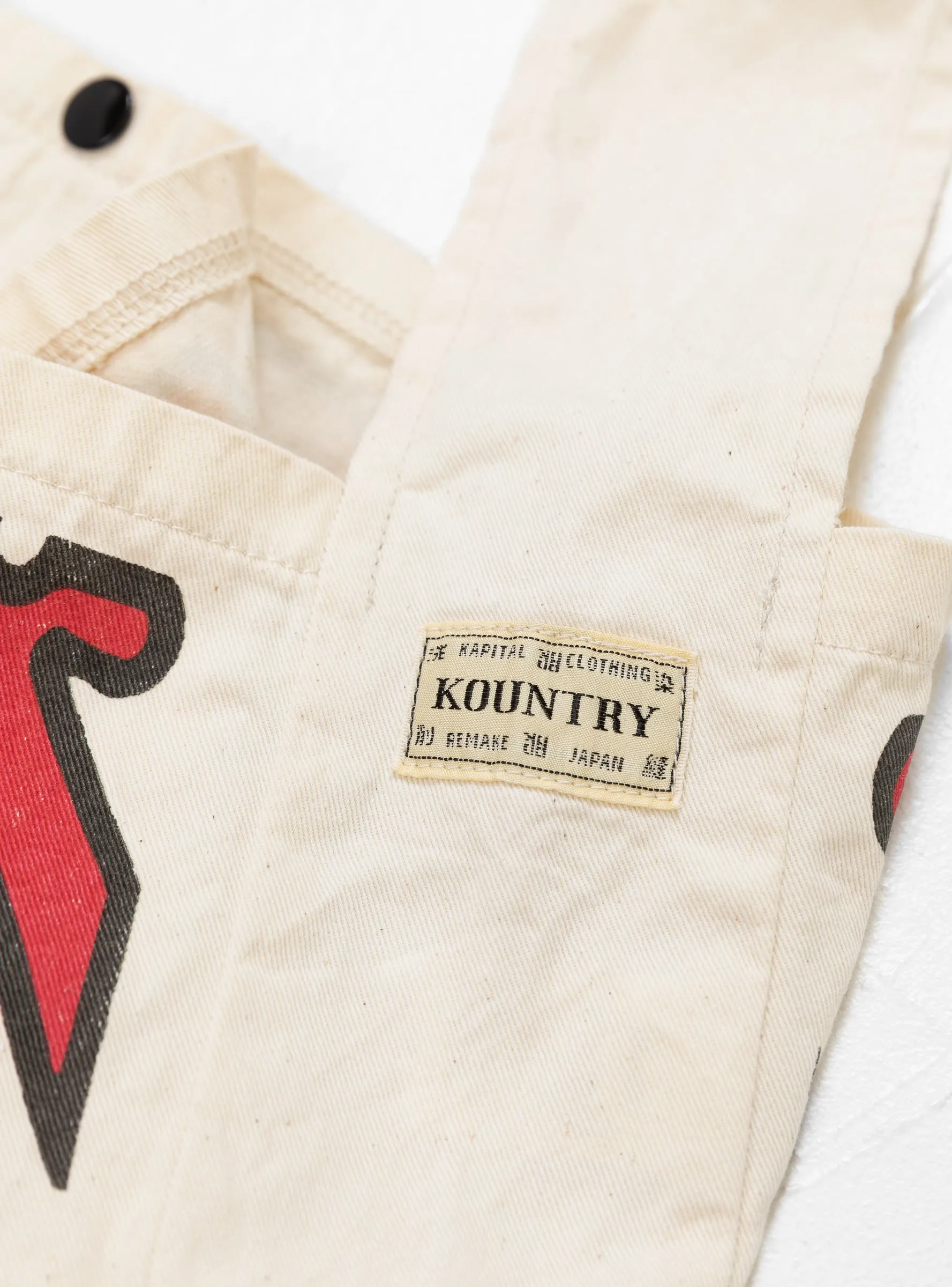 KOUNTRY FACTORY Book Bag Ecru
