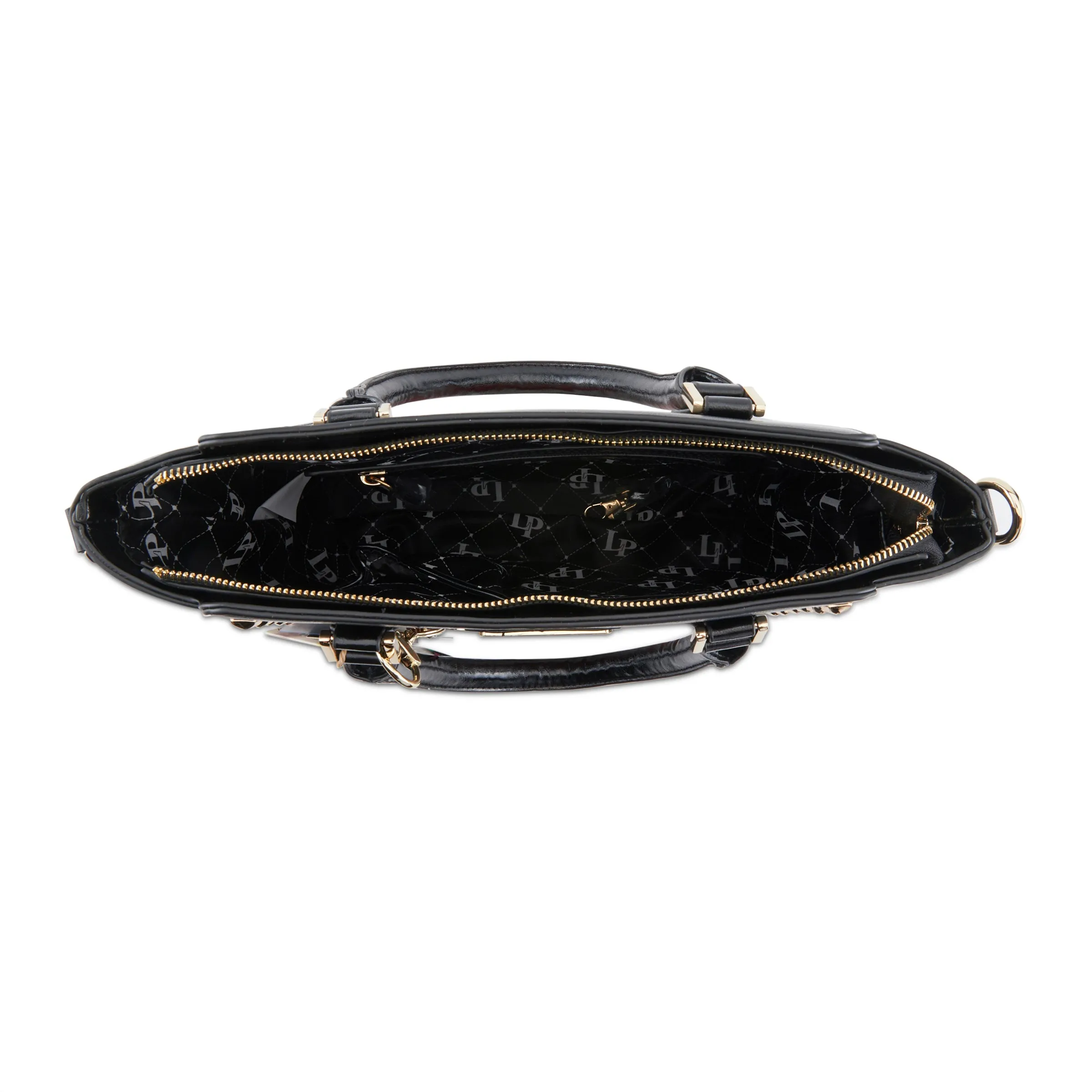 LA PHILIPE LP1022-16 RED LIPS HANDBAG-SATCHEL