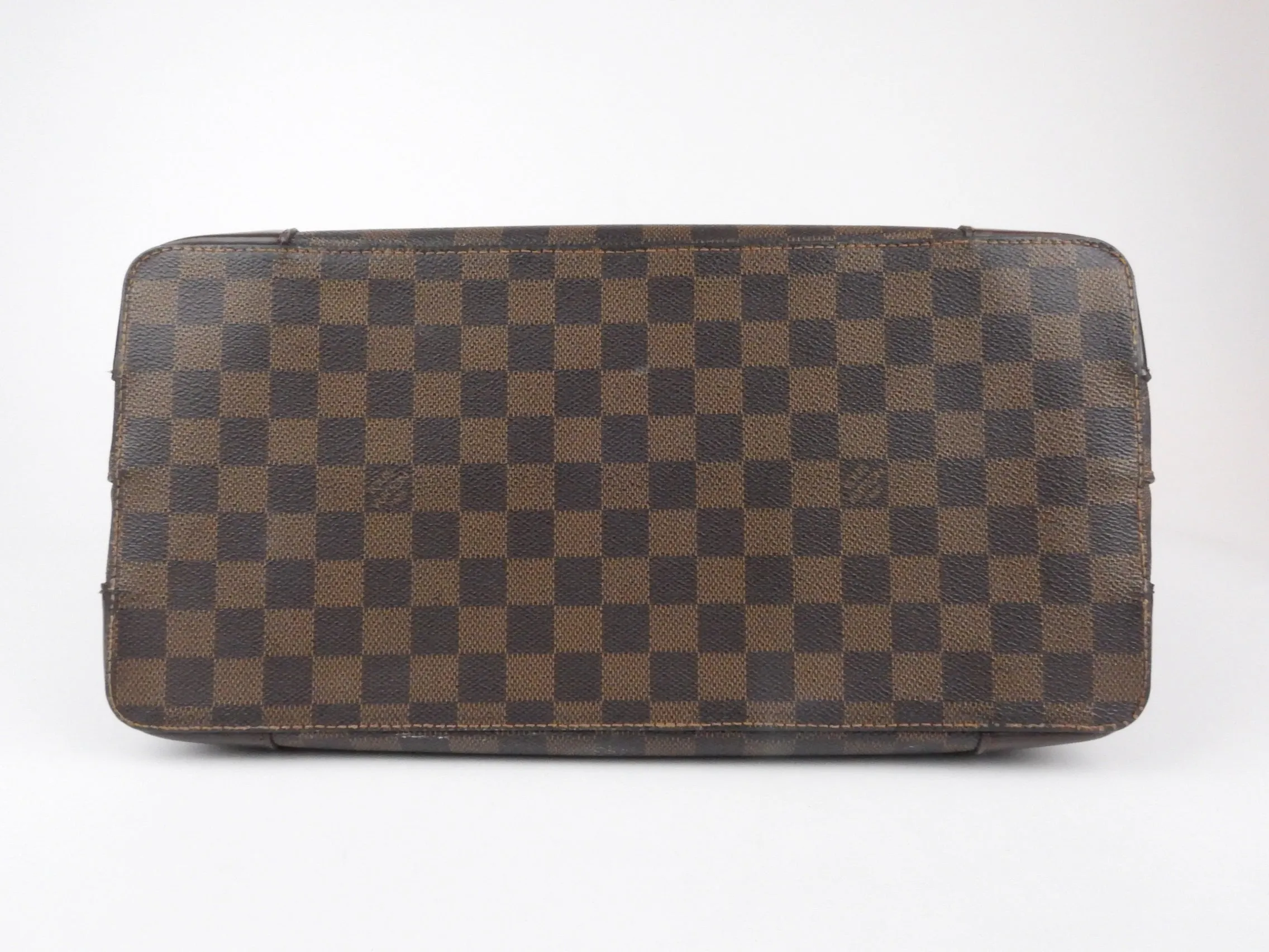 Louis Vuitton Brown Damier Ebene Coated Canvas Hampstead MM Shoulder Tote