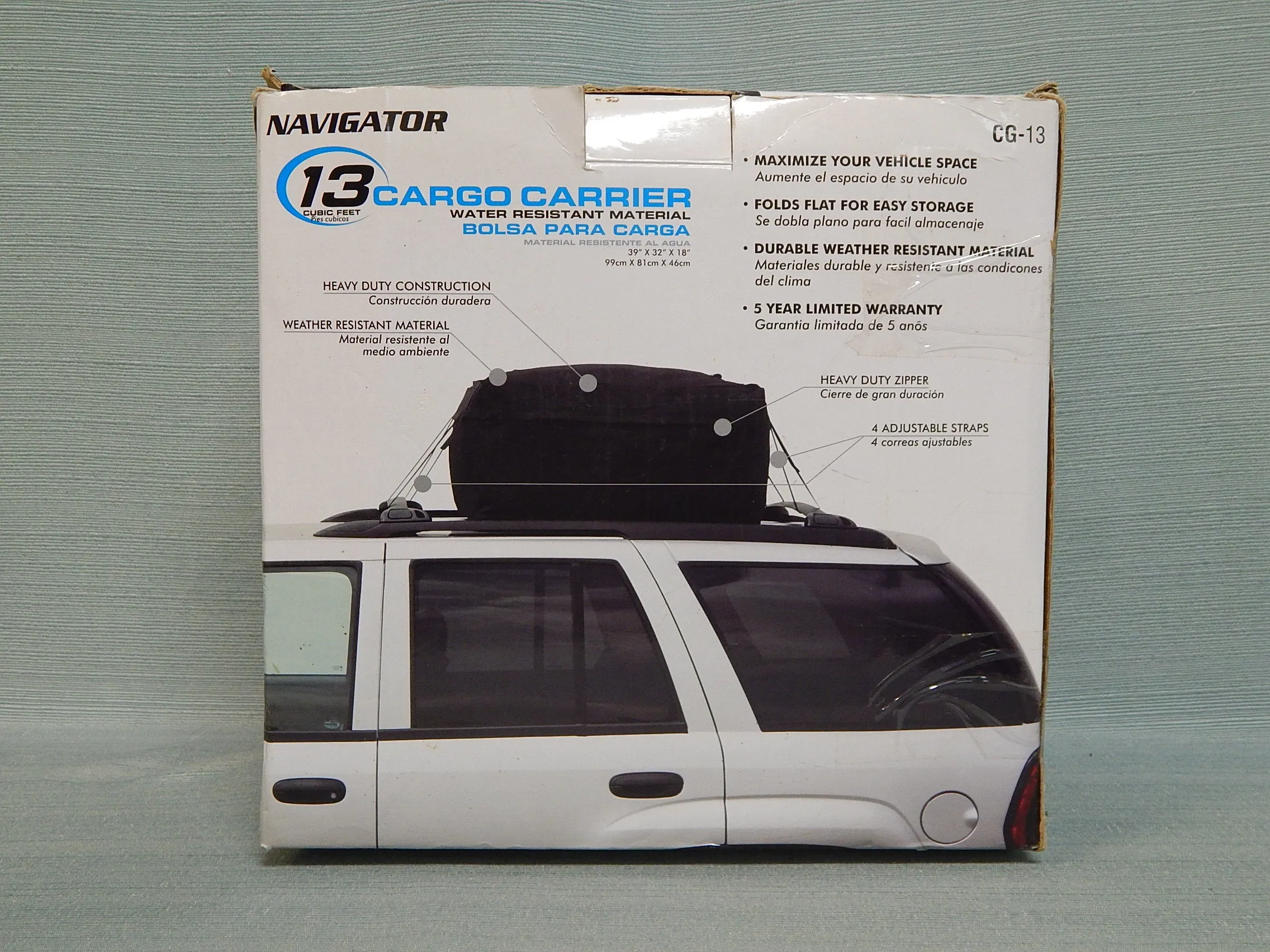 Navigator Cargo Carrier (13 cu. ft.) - BRAND NEW!