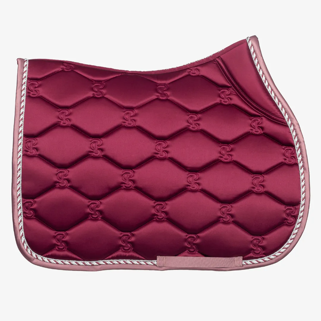 PS of Sweden Wine Signature Jump Saddle Pad