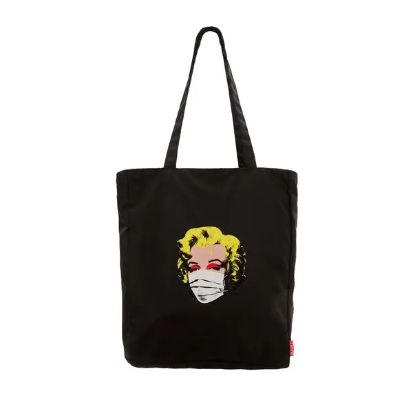 Scum Marylin Monmask Tote Bag - Black