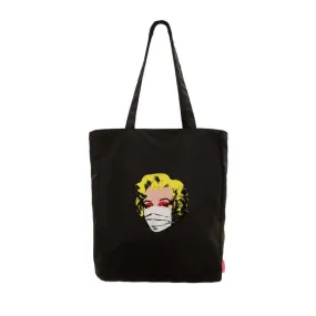 Scum Marylin Monmask Tote Bag - Black