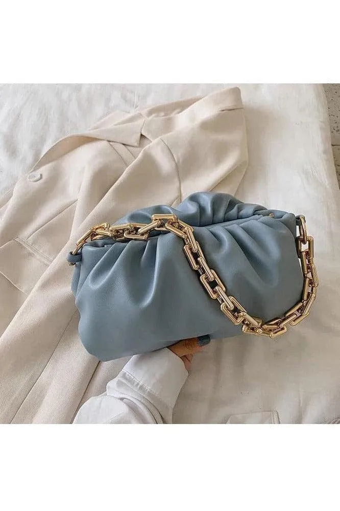 Vintage Cloud Clutch Handbag