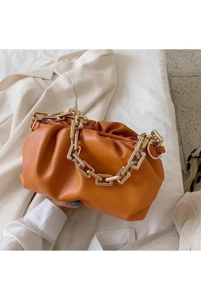 Vintage Cloud Clutch Handbag