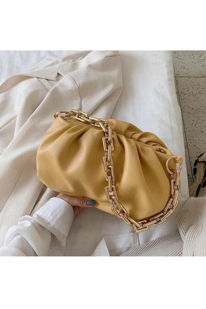 Vintage Cloud Clutch Handbag