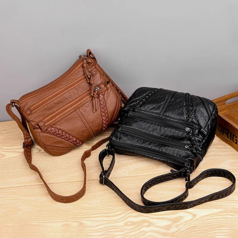 Women Leather Shoulder Bag