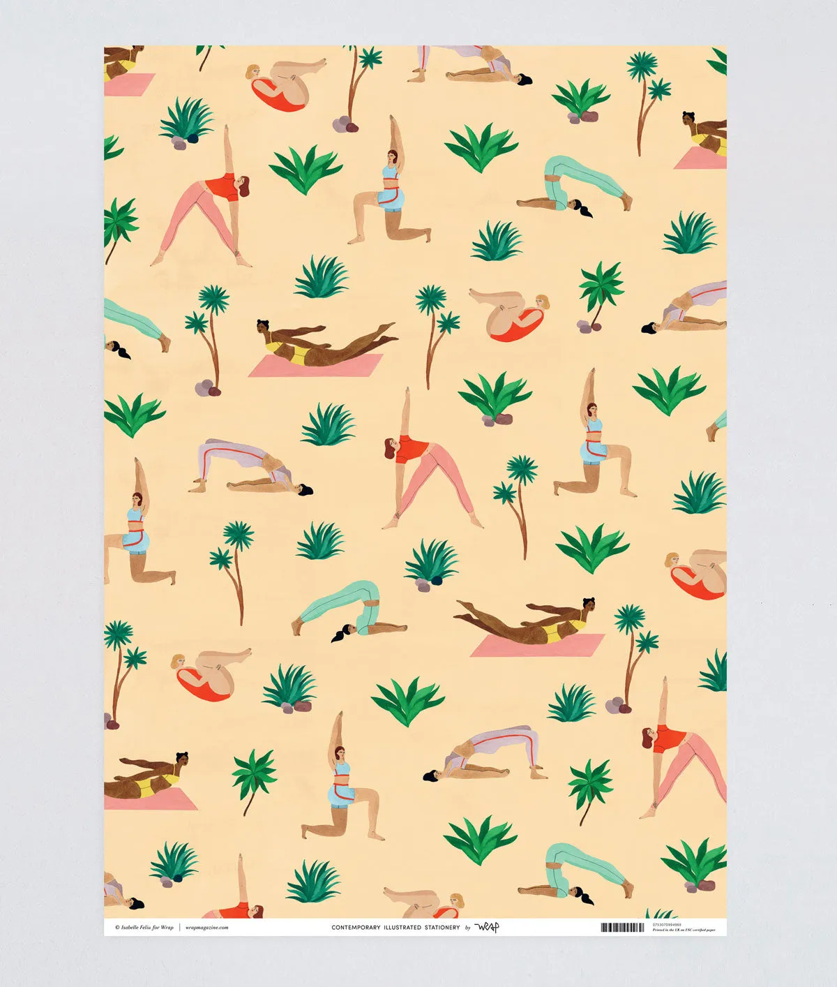  Yoga  Gift Wrap
